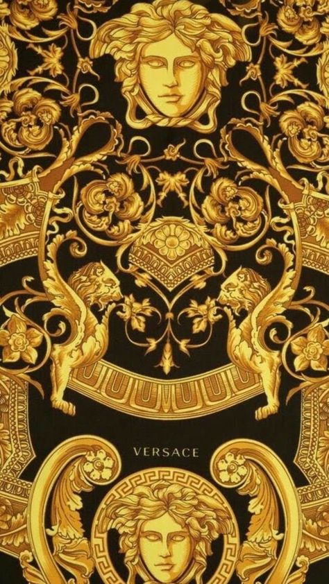 Versace Pattern Wallpaper, Versace Wallpaper Iphone, Versace Background, Gold Versace Wallpaper, Versace Pattern, Versace Wallpaper, Tapete Gold, Versace Fashion, Boho Fashion Summer