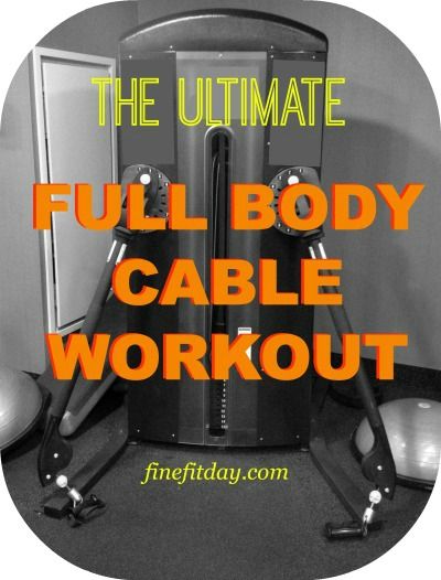 Ever looked at the cable machine and thought, “I have NO idea what to even do with that“? Or, do you use it for rowing and pulling and call it a day? Well, the cables are awesome to work your whole body, in a functional way. And YES, you can do leg exercises using the … Back Cable Workout Women, Home Gym Workout Plan, Back Cable Workout, Weight Machine Workout, Cable Exercises, Cable Machine Workout, Workout Man, Cable Workout, Kettlebell Workouts