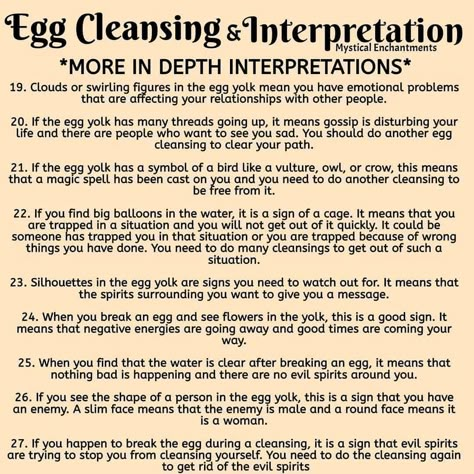 Egg Cleanse Witch, Return To Sender Egg Cleanse, Egg Cleanse Interpretation Chart, Grimoire Drawing, Egg Cleansing Reading, Egg Cleanse Interpretation, Egg Cleansing Ritual, Cleanse Meaning, Egg Cleanse