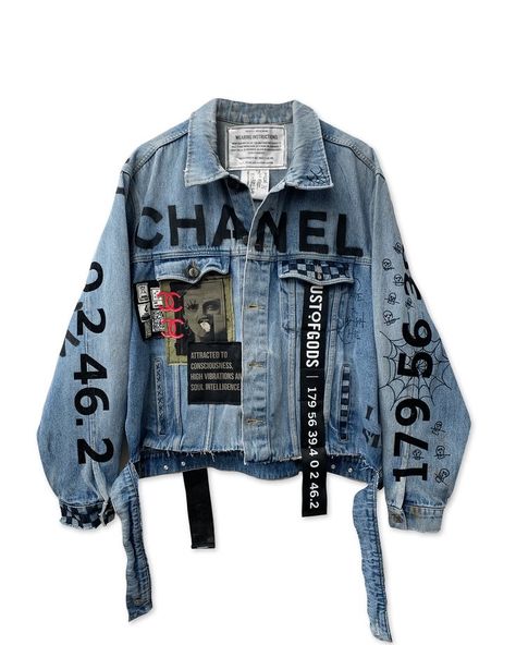 Merch Concept, Dust Of Gods, Marilyn Monroe Artwork, Ropa Upcycling, Starlight Princess, Diy Denim Jacket, Diy Jacket, Denim Inspiration, Tomboy Style Outfits