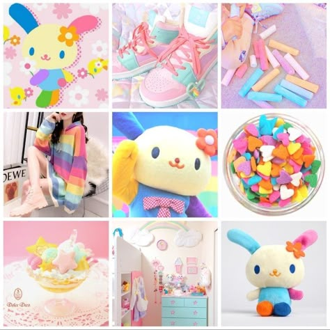 Sanrio Moodboard, Dog Moodboard, Y2k Moodboard, Sanrio Dog, Giffany Gravity Falls, F2u Moodboards, Neon Y2k, Mood Board Aesthetic, Adopt Idea