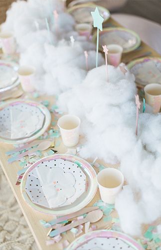 Dream Themed Sleepover Birthday Party - Inspired By This Princess Party Games, Sleepover Birthday Party, Cloud Party, Sleepover Birthday, Idee Babyshower, Sleepover Birthday Parties, 9th Birthday Parties, Sleepover Party, Rainbow Birthday