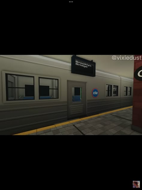 Bloxburg New York City Ideas, Bloxburg Swim Bottom Codes, Bloxburg Nyc Building, Train Station Bloxburg, Nyc Decals Bloxburg, Bloxburg City Build Ideas, New York Decals Bloxburg, Bloxburg Subway Station, Bloxburg Subway