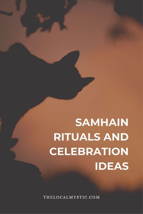 Samhain Ritual Witchcraft, Samhain Celebration, Samhain Traditions, Ritual Ideas, Occult Tarot, Samhain Ritual, Autumn Bucket List, Modern Mystic, Earth Magic