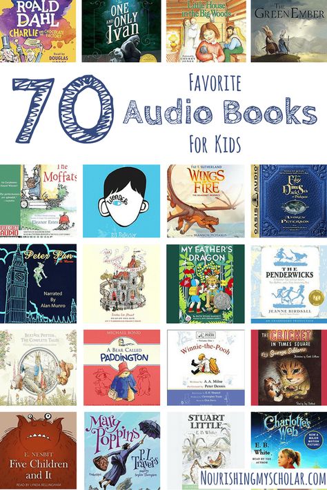 Audio Books For Family Road Trips, Audio Books For Kids, Homeschool Books, Read Aloud Books, Living Books, Books For Kids, Books For Boys, Kids Books, Children's Literature