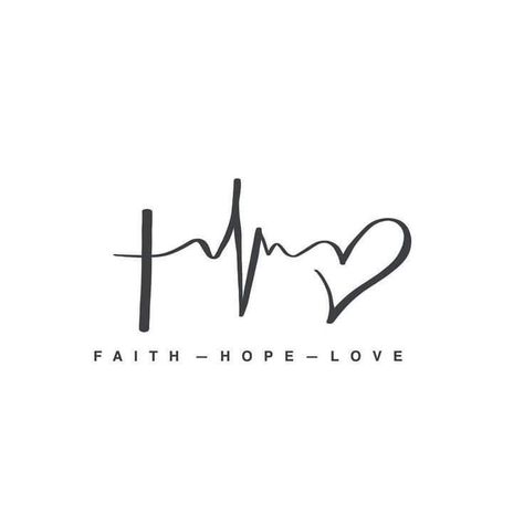 Tattoo And Meanings, Faith Hope Tattoo, Love Music Tattoo, Faith Hope Love Tattoo, Hope Tattoo, Tulip Tattoo, Rainy Street, Faith Tattoo, One Piece Tattoos