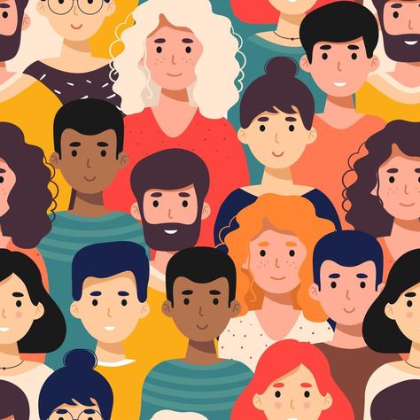 Group Of People Illustration, Diversity Illustration, People Standing Together, Man Illustration, People Illustration, Young Men, People Standing, Happy People, Aesthetic Photo