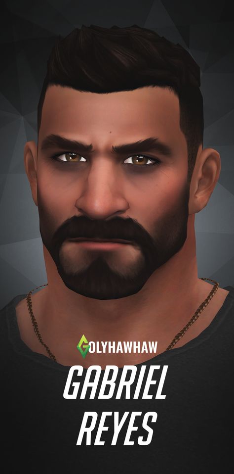 GABRIEL REYES SIM | Golyhawhaw on Patreon Gabriel Reyes, Overwatch Reaper, Sims 4 Patreon, Sims 4 Characters, Sims4 Clothes, Sims 4 Collections, Sims 4 Cas, Ts4 Cc, Cc Finds