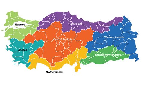 7 Most Beautiful Regions in Turkey (with Map) - Touropia Turkey Map, Balkan Peninsula, Kusadasi, Underground Cities, Marmaris, Seaside Towns, Tourist Places, Ancient Ruins, Archaeological Site