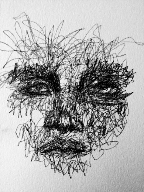 Black Pen Drawing, Wanna Recreate, Literary Magazine, Scribble Drawing, Dark Creatures, Scribble Art, Alberto Giacometti, Monochrome Art, Black Pen