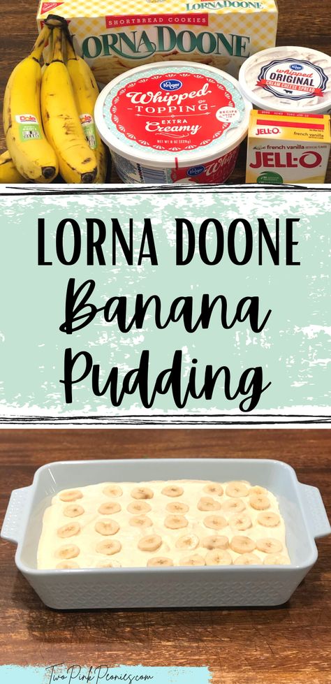 Lorna Doone Banana Pudding Best Banana Pudding Ever, Whipped Topping Recipe, Best Banana Pudding Recipe, Classic Banana Pudding, The Best Banana Pudding, Lorna Doone, Banana Pudding Desserts, Banana Pudding Recipe, Banana Dessert Recipes