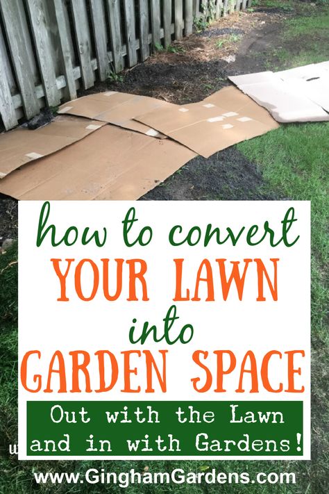 Turning Yard Into Garden, How To Start A Garden Bed, How To Layer Plants In A Garden, Garden Layers, Replace Lawn With Garden, Turning Lawn Into Garden, Lawn To Garden Convert, How To Start A Flower Garden, Lasagna Garden