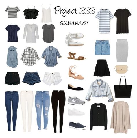 "Project 333: Summer #1" by prips-esteves on Polyvore featuring A.P.C., Patagonia, MSGM, Monki, Lacoste L!VE, Bobeau, McQ by Alexander McQueen, River Island, American Apparel and Anine Bing Navy Capsule Wardrobe Summer, Project 333 Summer, 333 Outfits, Capsule Suitcase Summer, H&m Relaxed Summer Skirt, Hawaii Capsule Wardrobe One Suitcase, 333 Wardrobe, 333 Project, Fall Capsule Wardrobe 2022 Minimalist