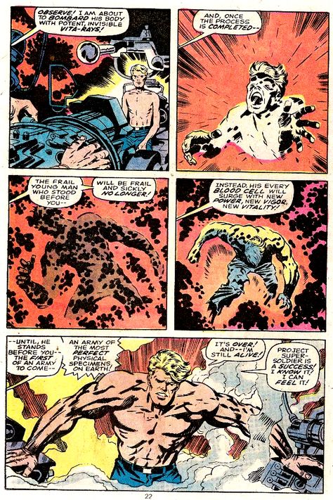 The origin of Captain America as only Jack Kirby can tell it! Jack King, Jack Kirby Art, Comic Artwork, Marvel Comics Vintage, Sequential Art, Kirby Art, Comic Book Artwork, Comic Book Pages, Marvel Captain America