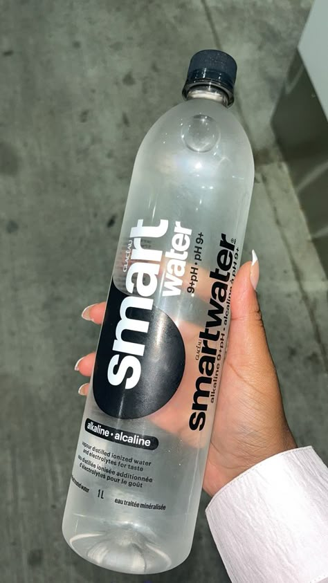 Alkaline Smart water Essentia Water Aesthetic, Smart Water Aesthetic, Boot Photography, Water Bottle Label Design, Fruit Smoothie Recipes Healthy, Water Challenge, Bottle Of Water, Juice Packaging, Yummy Alcoholic Drinks