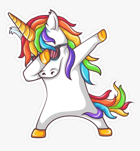 Dodo Wallpaper, Unicorn Wallpaper Cute, Dabbing Unicorn, Unicorn Pictures, Unicorn Wallpaper, Tumblr Stickers, Unicorn Stickers, Unicorn Art, Kawaii Food