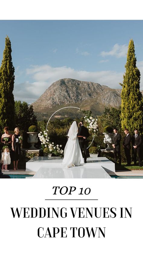 Cape Town Wedding Venues, South Africa Destinations, South Africa Wedding, South Africa Safari, Africa Wedding, Safari Wedding, Cape Town Wedding, Green Themed Wedding, Cape Wedding Dress