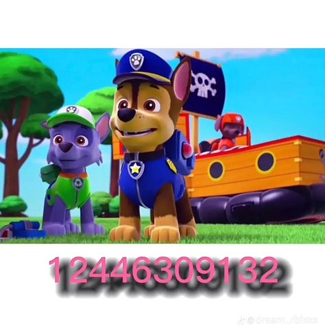 Paw Patrol Decals Bloxburg, Bloxburg Paw Patrol Decal Codes, Family Codes Bloxburg, Houses Entrance, Baby Tv Show, Bloxburg Apartment, Boys Room Decals, Roblox Hacks, Bloxburg Town