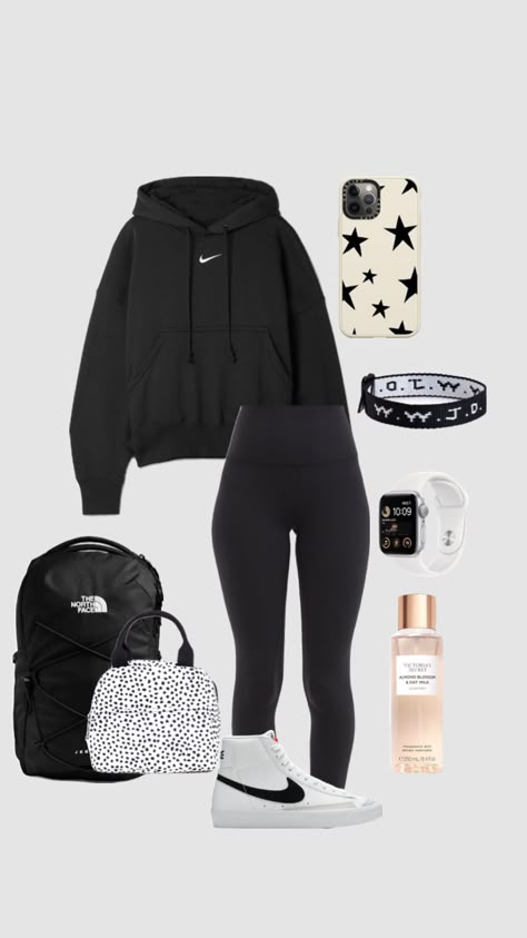 Nike Pros Outfit, Comfy School Outfits, Outfit For School, Casual Preppy Outfits, Trendy Outfits For Teens, Cute Lazy Day Outfits, Cute Lazy Outfits, Lazy Outfits, Tomboy Style Outfits