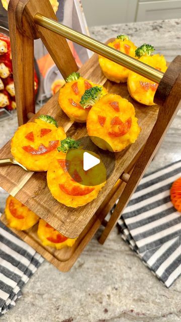 Mac N Cheese Bites, Ant Bites, Halloween Menu, Cheese Pumpkin, Instagram Add, Cheese Bites, Mac N Cheese, Pumpkin Halloween, Few Ingredients