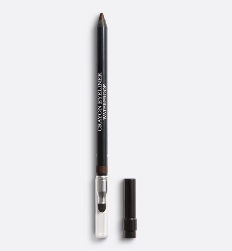 EYELINER WATERPROOFLong-wear waterproof eyeliner pencil# 594 Intense Brown Dior Skincare, Makeup Dior, Dior Fragrance, Brown Liner, Eye Pencils, Waterproof Eyeliner Pencil, Eyeliner Waterproof, Makeup Board, High End Makeup