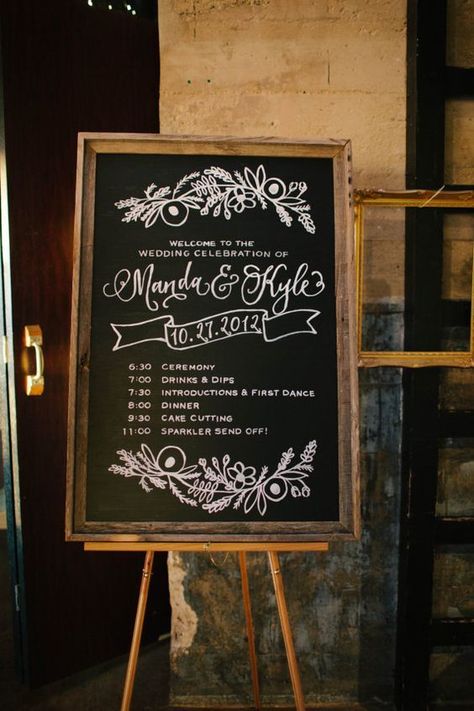 Visit website for more portfolio Wedding Itinerary Chalkboard, Wedding Menu Chalkboard, Wedding Chalk, Tie The Knot Wedding, Wedding Chalkboard Signs, Sparkler Send Off, Chalkboard Designs, Art Skills, Wedding Countdown