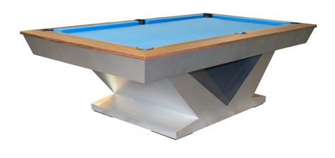 Landmark | Olhausen Billiards Contemporary Pool, Billiard Pool Table, Game Tables, Pool Tables, Billiards Pool, Brushed Aluminum, Pool Table, Billiard Table, Billiards