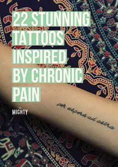 22 Stunning Tattoos Inspired by Chronic Pain Spoonie Tattoo, Crohns Tattoo, Fighter Tattoo, Cute Halloween Tattoos, Tattoo Over Scar, Chronic Pain Awareness, Stunning Tattoos, Awareness Tattoo, Web Tattoo