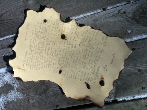 For homework at school I had to do a letter for the civil war. So I took older looking paper and burnt the edges to make it look like it was burned with fire. I places the match on top to burn through the paper and purposely burnt some letters to look more realistic Burnt Love Letter, Burned Letters Aesthetic, Burning Letters Aesthetic, Burned Paper, Freedom Quilt, Burnt Paper, The Rest Of The Story, Beautiful Decay, Wrong Number