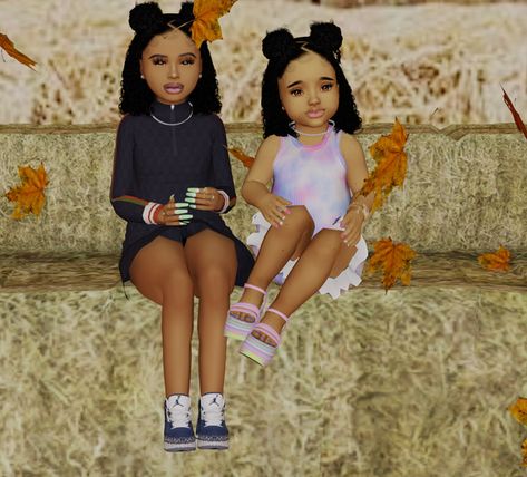 Kids & Toddlers Zig-Zag Ponytails | TBZSimz on Patreon Sims 4 Toddler Cc Urban, Sims4 Kids Cc, Sims Kids Cc, Toddler Hair Sims 4, Toddler Cc Sims 4, Sims 4 Content, Cc Accessories, Sims 4 Toddler Clothes, Sims 4 Black Hair