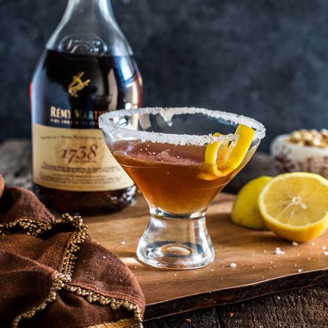 Olivia Mesquita on Instagram: “Today I’m celebrating #ThirstyThursday with a refreshing and elegant Side Car Cocktail made with Rémy Martin 1738 Accord Royal. Excuse the…” Side Car Cocktail, Remy Martin, Thirsty Thursday, Cocktail Making, Sidecar, Alcoholic Drinks, Siding, Tableware, Celebrities