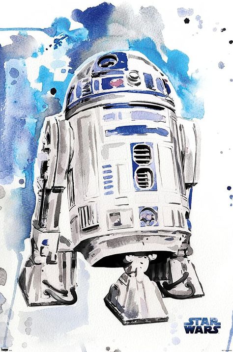 Star Wars Original Trilogy, Star Wars Wall Art, Star Wars Painting, Star Wars Watch, Star Wars Droids, Star Wars R2d2, May The 4th, May The 4th Be With You, Original Trilogy