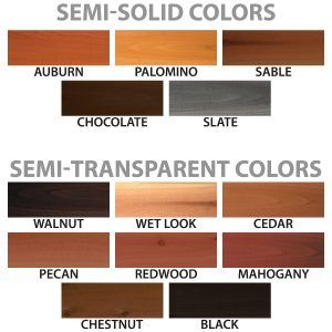 Transparent Fence, Deck Stain And Sealer, Semi Solid Stain, Deck Stains, Redwood Fence, Deck Stain Colors, Deck Wood, Semi Transparent Stain, Deck Stain