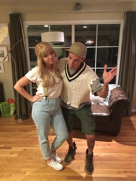 Imgur: The most awesome images on the Internet. Sully And Boo Costume, Veronica Vaughn, Fairly Odd Parents Costume, Halloween Costume Videos, Cool Couple Halloween Costumes, Couples Halloween Costumes, Aladdin Costume, Billy Madison, Funny Couple Halloween Costumes