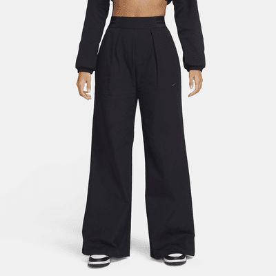 Nike Sportswear Collection Women's High-Waisted Pants. Nike.com Nike Work Outfits, Nike Office, Sportswear Collection, Pants Nike, Office Pants, Work Outfits, Nike Pants, Nike Sportswear, High Waisted Pants