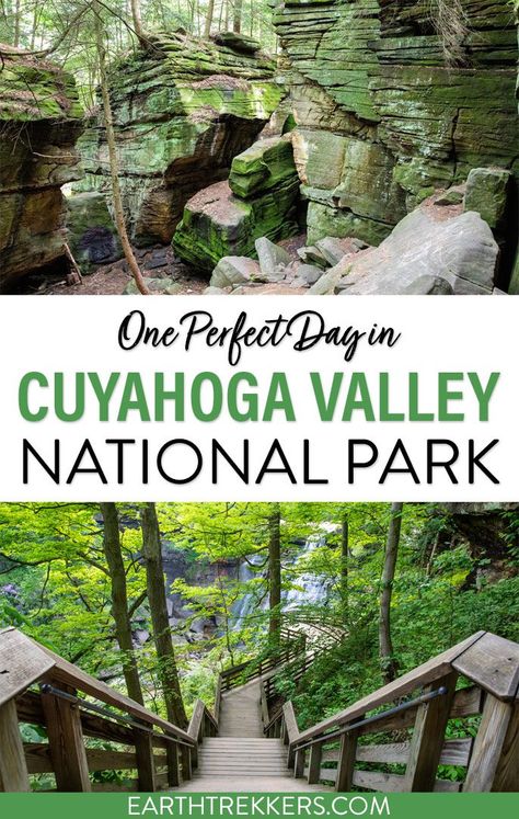 Ohio Hiking, Cuyahoga Valley National Park, Ohio Travel, Scenic Railroads, Park Trails, National Parks Trip, Usa Travel Destinations, Interesting Places, Us National Parks