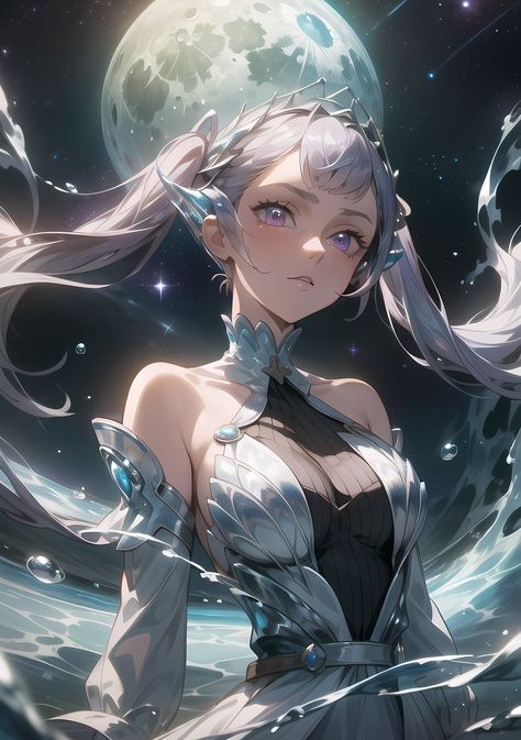 Black Clover Noelle Fanart, Noel Black Clover, Noelle Black Clover, Black Clover Noelle, Fantasy Shoot, Black Kitsune, Wallpapers 2024, Noelle Silva, Female Oc