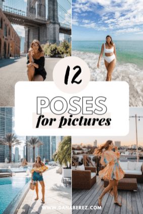 Poses Inspiration Instagram, How To Pose For Pictures At Disney, Easy Posing For Pictures, Good Picture Poses For Instagram, Best Single Photo Poses, Ideas To Pose For Pictures, How To Make Poses For Photos, Picture Poses Vacation, Photo Inspiration Vacation