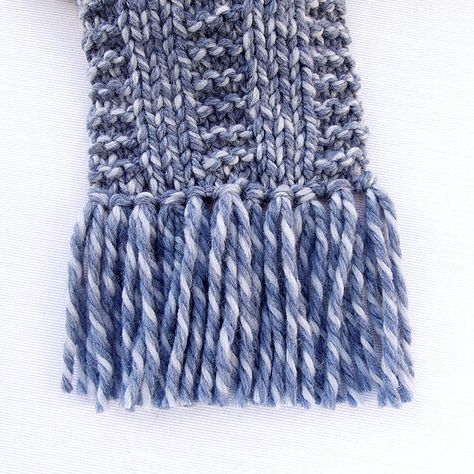 Handmade Scarf, Tassel Scarf, Learn Something New, Knitted Wit, Handmade Scarves, Knit Picks, Knitting Techniques, Cup Of Tea, The Thing