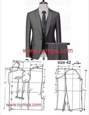 Mens Suits Pattern, Designer Clothing Patterns, Mens Jacket Pattern, Men Pants Pattern, Suit Sewing Patterns, Mens Shirt Pattern, Clothing Pattern Design, T Shirt Sewing Pattern, Blazer Pattern