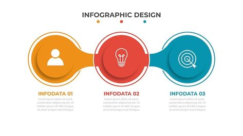 Timeline infographic design with circle ... | Premium Vector #Freepik #vector #3-info #3-infographic #3-points #3-steps 3 Point Infographic, Timeline Infographic Design, Cafe Posters, Creative Infographic, Timeline Infographic, Timeline Design, Business Template, Infographic Design, Premium Vector