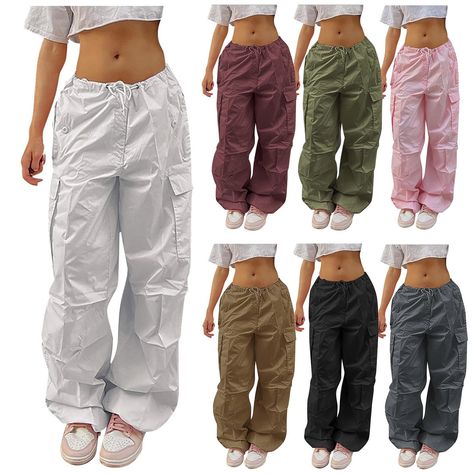 Upgrade your casual look with these trendy cargo pants for women! Featuring a drawstring waist and functional pockets, these street-style trousers are a must-have for any fashion-forward girl. Get them now for only $43.06! 💁‍♀️👖🔥 #CasualChic #Fashionista #CargoPants #StreetStyle #WomensFashion #PocketPerfection #VersatileStyle #AffordableFashion #MustHave #Shop #forheradesign Shop Now https://forhera-design.com/products/casual-cargo-pants-for-women-solid-color-drawstring-pocket-design-fashion... Cargo Pants With Designs, Cargo Joggers Women, Pocket Design Fashion, Celana Kargo, Cargo Pants For Women, Dress Sleepwear, Cap Display, Plus Size Cargo Pants, Casual Cargo Pants