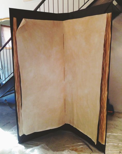 Book Prop, Book Backdrop, Carton Diy, Theatre Props, Stage Props, Parade Float, Paper Backdrop, Christmas Parade, Library Displays