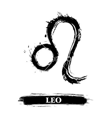 Leo symbol on VectorStock Tattoo Leo, Leo Symbol, Leo Tattoo, Zodiac Sign Leo, Leo Constellation, Constellation Tattoo, Grunge Style, Zodiac Sign