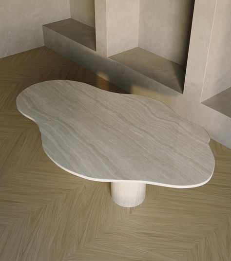 organic shaped master piece, our Alice dining table is available in 3 different sizes and 7 different high end materials. We invite you to visit our website and discover all the options for your interior. 🤎 Master Piece, Large Table, Home Kitchens, Dining Table, Quick Saves