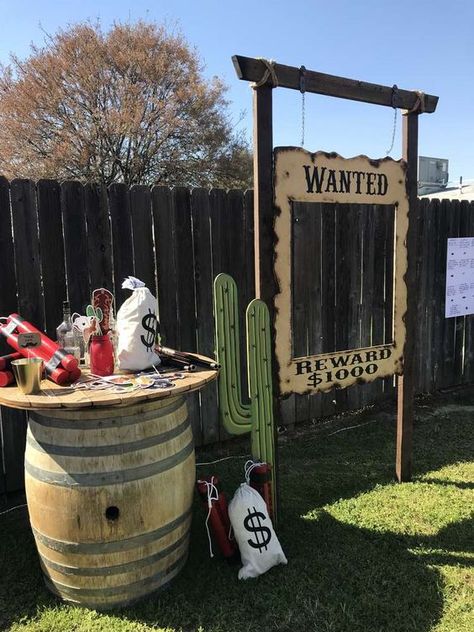 Agritourism Activities, Western Birthday Party Ideas, Western Themed Birthday Party, Planting Party, Wild West Birthday Party, Cowboy Themed Birthday Party, Wild West Birthday, Rodeo Birthday Parties, Cowboy Theme Party