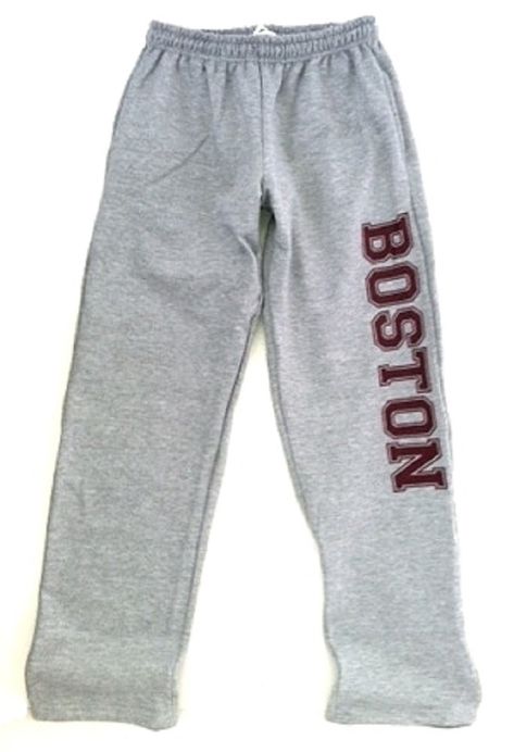 PRICES MAY VARY. Sweatpants by Gildan in 9 oz. 50/50 cotton polyester Side seam pockets Covered elastic waistband with drawstring Slightly tapered leg with open bottom Boston Sweatpants in sport grey with maroon Boston imprint on one leg, Gildan pocketed, open leg sweat pants with jersey lined side seam pockets and slightly tapered legs. Elastic drawstring waist. Sweatpants With Pockets, Mein Style, Cute Everyday Outfits, Cute Simple Outfits, Sweat Pants, Dream Clothes, Simple Outfits, Everyday Outfits, Fashion Inspo Outfits