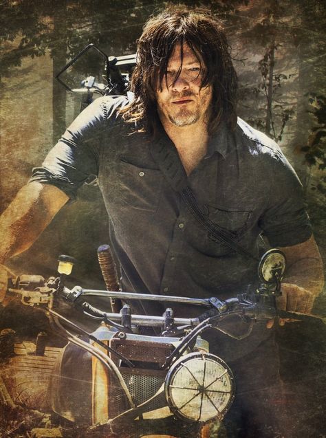 Daryl Dixon by Carrion Norman Reedus Funny, Darryl Dixon, Walking Dead Wallpaper, Daryl Twd, Daryl And Rick, The Walkind Dead, Merle Dixon, Katelyn Nacon, Negan Twd