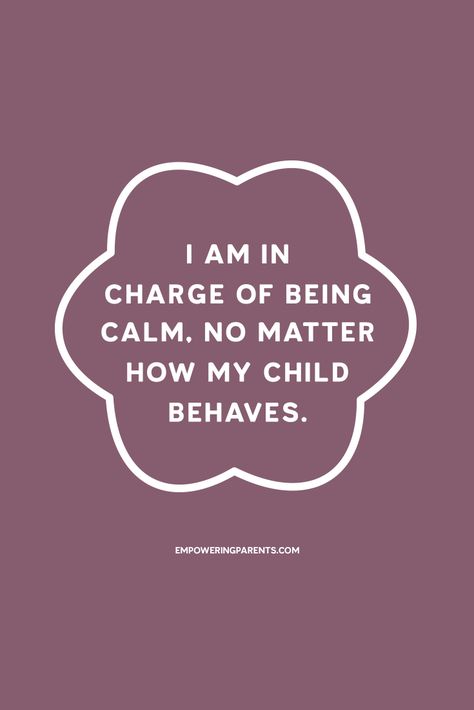 I am in charge of being calm, no matter how my child behaves. | 25 Mantras for Moms #parenting Pregnant Tips, Empowering Parents, Confidence Kids, Parenting Inspiration, Mindful Parenting, Smart Parenting, Mentally Strong, Gentle Parenting, Parenting Quotes