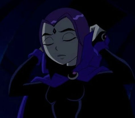 Raven Pfp, Teen Titans Raven, Raven Teen Titans Go, Raven Fanart, Robin And Raven, Starfire And Raven, Raven Beast Boy, Original Teen Titans, Teen Titans Fanart